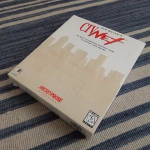 Micro Prose Sid Meier's Civilization CIVNet CD-ROM